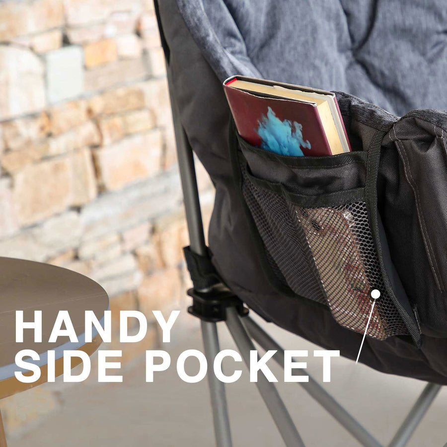 EVER ADVANCED Padded double Camping Chair