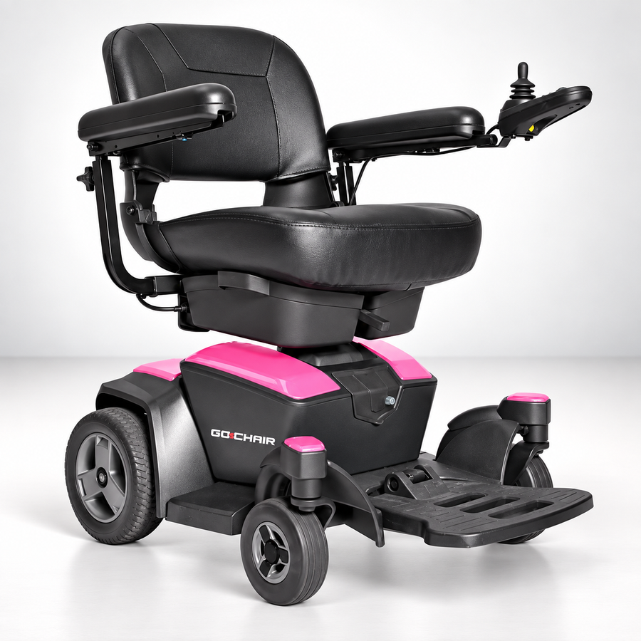 Pride Go-Chair Portable Power Wheelchair, 8.7 Mile Range