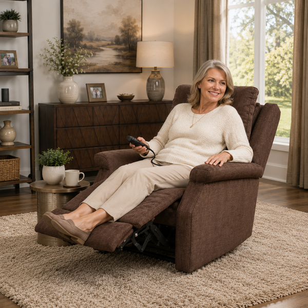 Pride VivaLift! Metro 2 Compact Power Lift Recliner, 400 lb Capacity