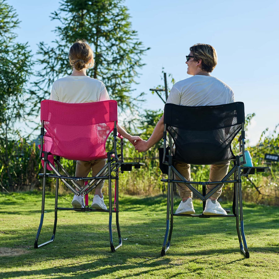 Portable Tall Folding Camping Chair