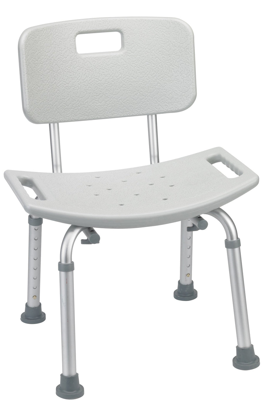 Drive Bath Bench with Tool Free Removable Back, Grey