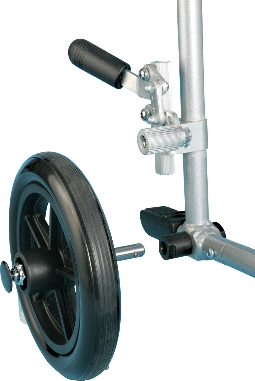 Deluxe Lightweight Aluminum Transport Chair w/ Removable Wheels