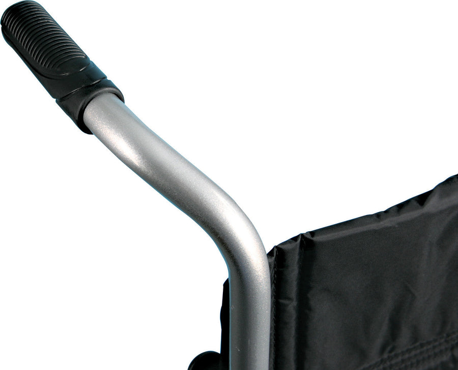 Deluxe Lightweight Aluminum Transport Chair w/ Removable Wheels