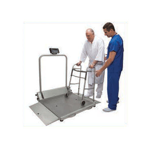 Digital Fold-Up Wheelchair Dual Ramp Scale