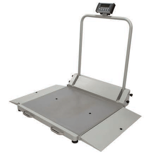 Digital Fold-Up Wheelchair Dual Ramp Scale