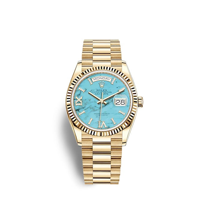 Day-Date 36 Yellow gold Ref# 128238-0071