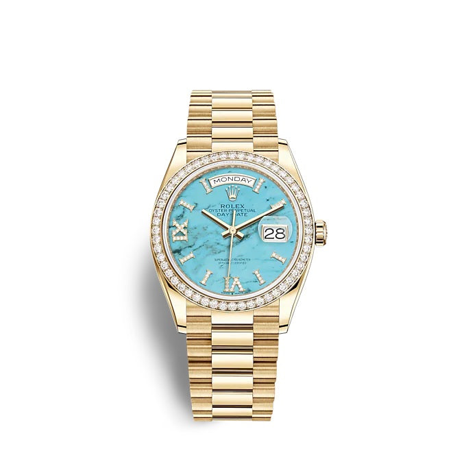 Day-Date 36 Yellow gold Ref# 128348RBR-0037