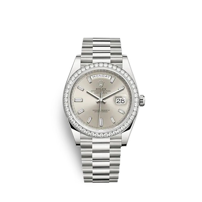 Day-Date 40 White gold Ref# 228349RBR-0001