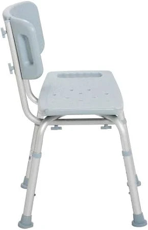 Shower Bath Chair with Backrest