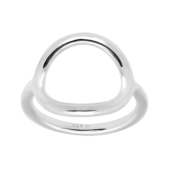 Silpada Karma High-Polished 925 Sterling Silver Band Ring