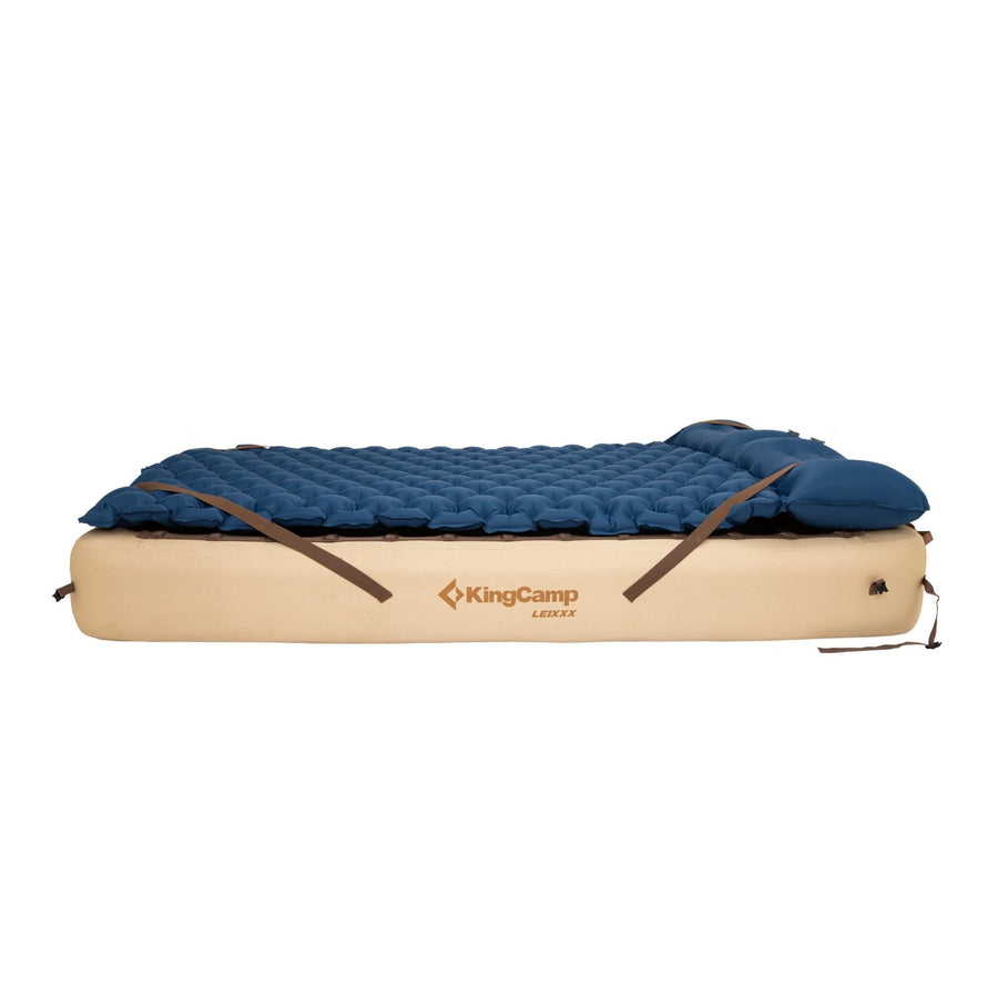 KingCamp Sleeping Bundle: 2-in-1 Air Pad & Mattress Frame Pack