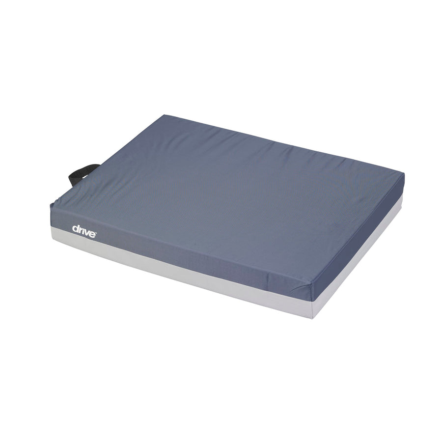 Gel "E" Skin Protection Wheelchair Seat Cushion, 16" x 16" x 3"