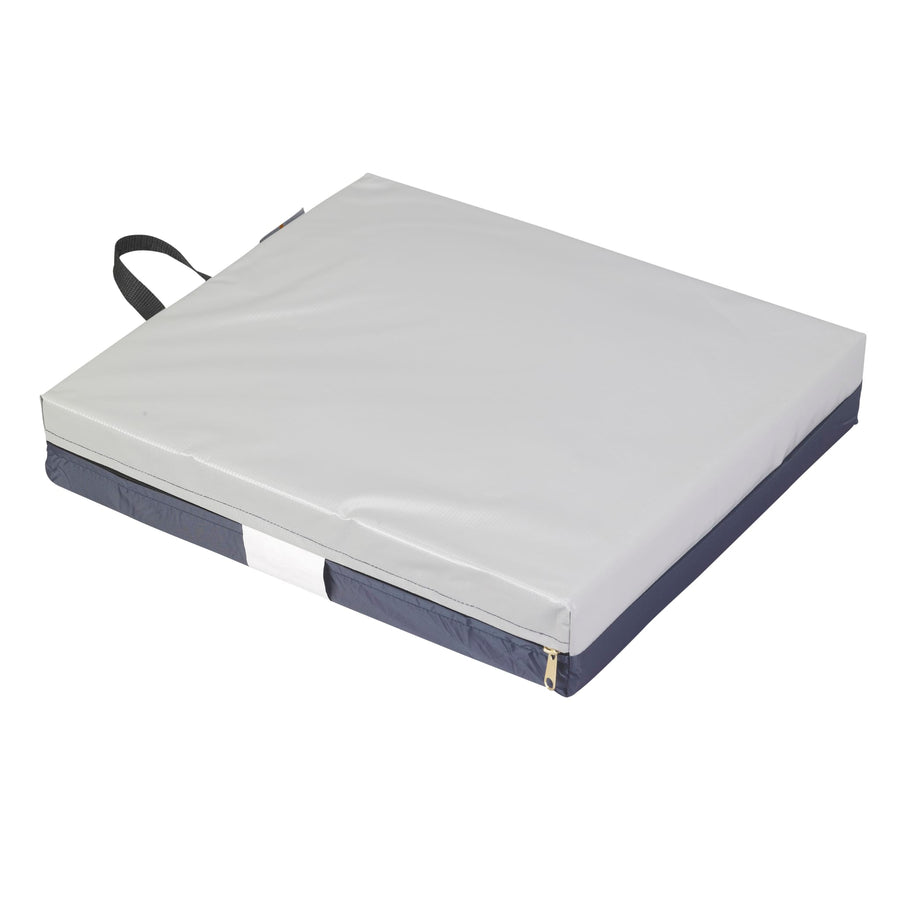 Gel "E" Skin Protection Wheelchair Seat Cushion, 18" x 18" x 3"