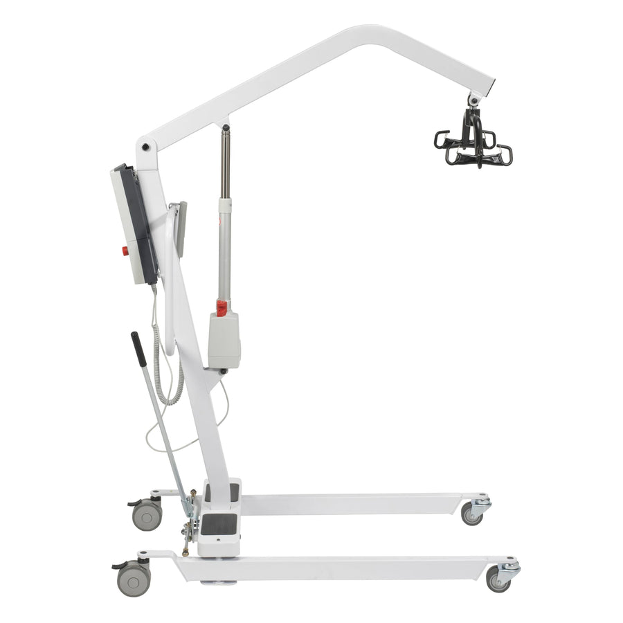 Battery Powered Electric Patient Lift with Rechargeable and Removable Battery, No Wall Mount