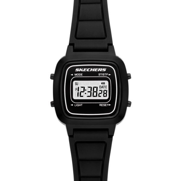 Skechers Women's Alta Digital Chronograph, Black Polycarbonate Wristwatch, SR2138W