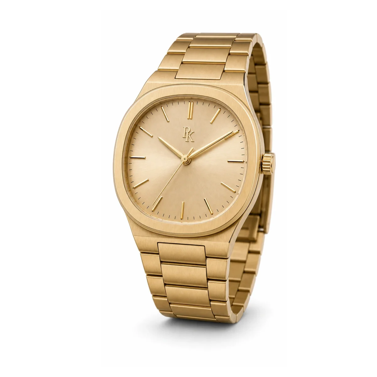 rk-ech-38-chp-gld-angle Jouelanity Echelon 38mm Champagne Gold Integrated Watch - Image 3