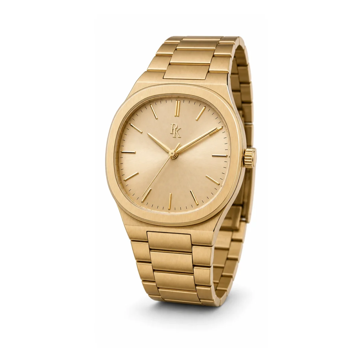 rk-ech-38-chp-gld-strap Jouelanity Echelon 38mm Champagne Gold Integrated Watch - Image 5