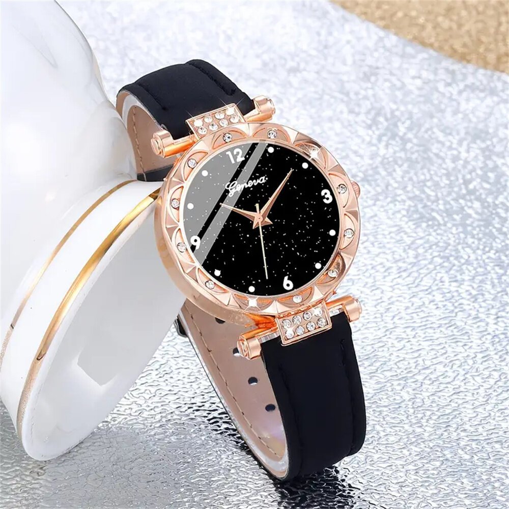 womens watches 5pcs set luxury rhinestone women fashion elegant wristwatch quartz watch for girl wristwatch bracelet gift womens watches 5pcs set luxury rhinestone women fashion elegant wristwatch quartz watch for girl wristwatch bracelet gift