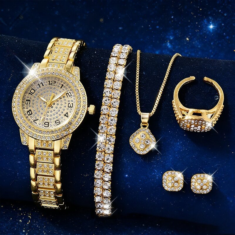 luxury women gold watch fashion ladies quartz diamond wristwatch elegant female bracelet watches set reloj mujer luxury women gold watch fashion ladies quartz diamond wristwatch elegant female bracelet watches set reloj mujer
