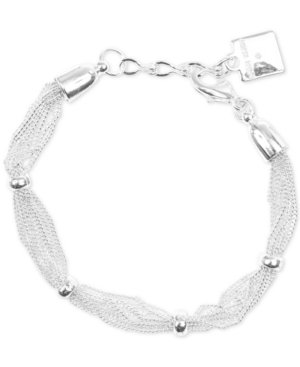 Anne Klein Silvertone Chain Bracelet