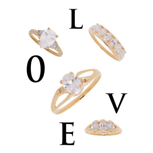 Believe by Brilliance Cubic Zirconia Engagement Ring, Size 6