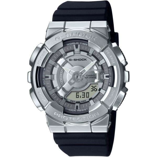 Casio Women's Casio G-Shock GM-S110 Steel Analog Digital Watch GMS110-1A