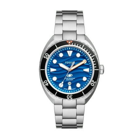 Fossil Men's Breaker Three-Hand Date Stainless Steel Watch