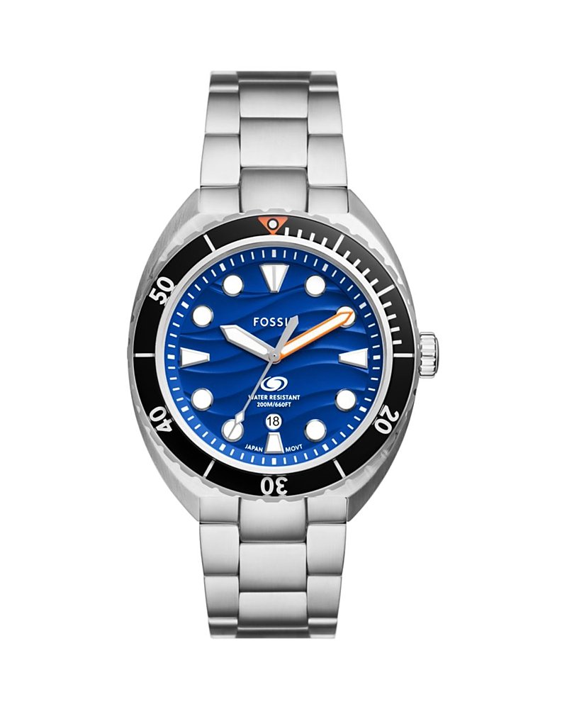 Fossil Men's Breaker Three-Hand Date Stainless Steel Watch