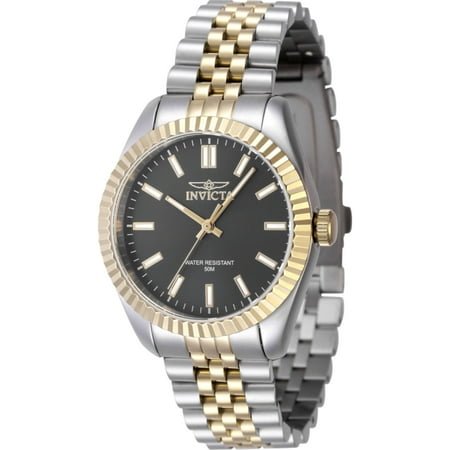 Invicta 47499 Women's Specialty Black Dial Two Tone Bracelet Watch