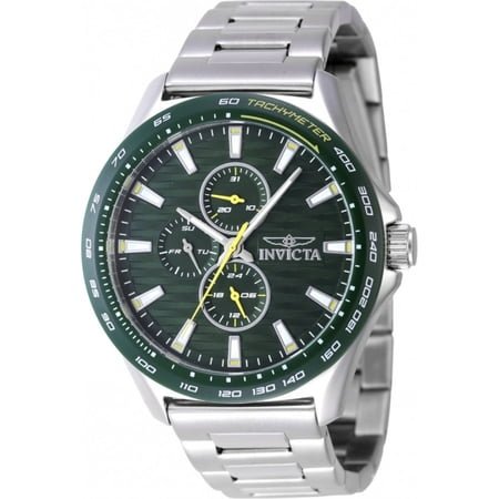 Invicta 47549 Men's Invicta Racing Date Silver Tone Bracelet Watch