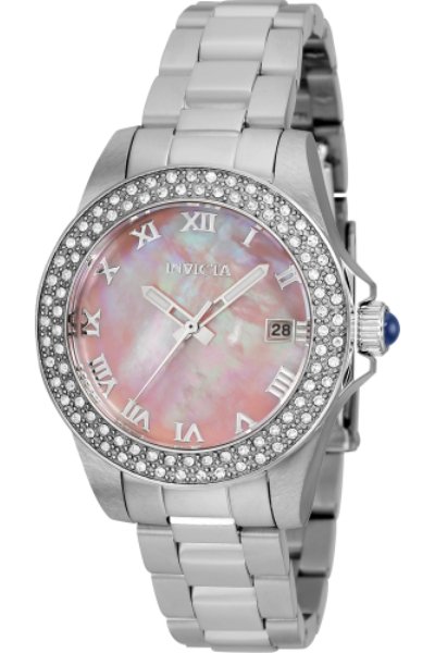 Invicta Angel Women's Watch w/ Mother of Pearl Dial - 34mm. Steel (36070)