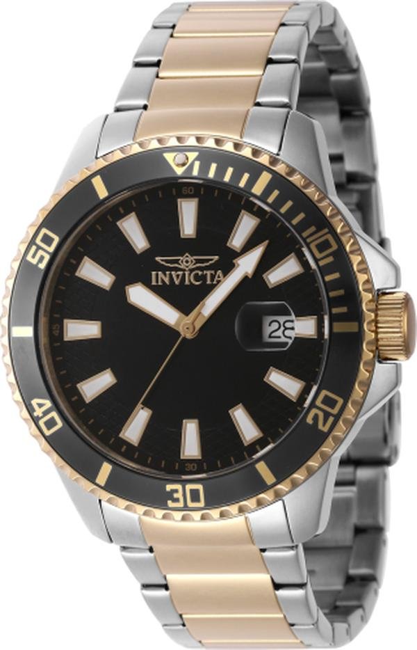 Invicta Pro Diver Quartz Black Dial Men's Watch 46141