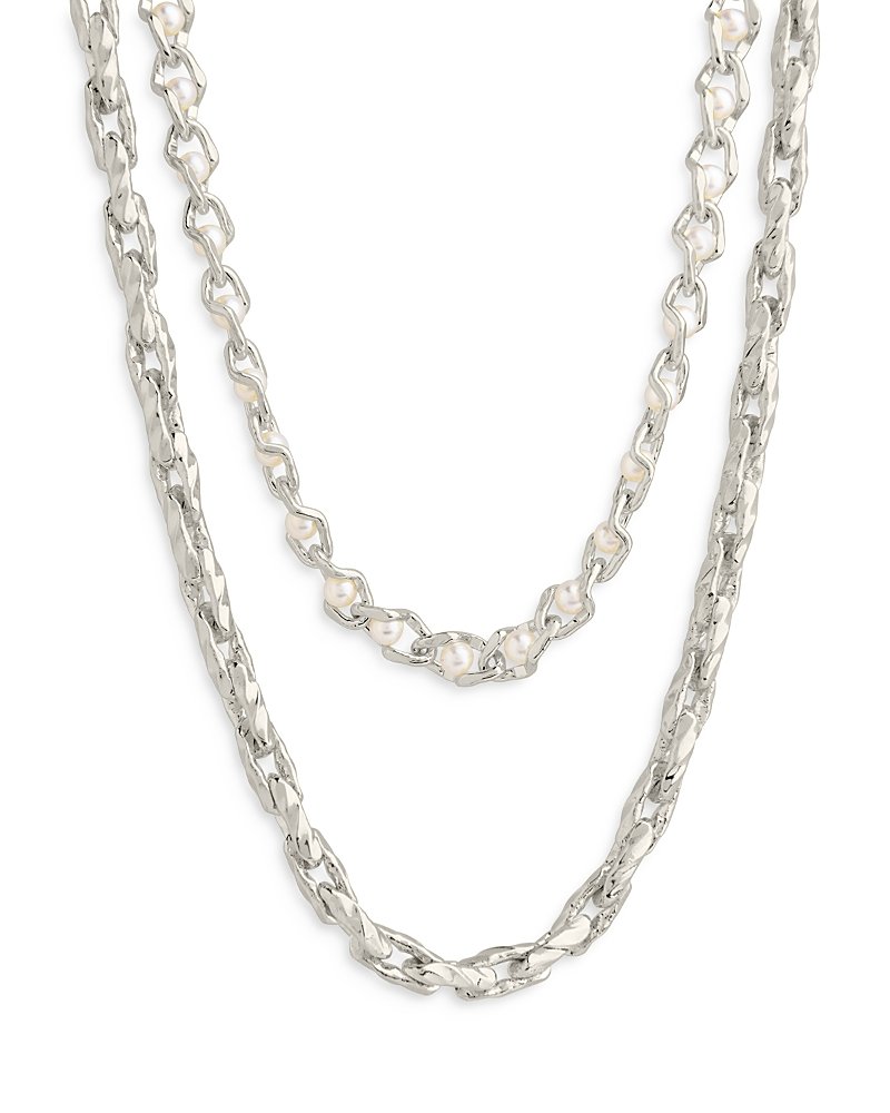 Sterling Forever Amedea Layered Necklace, 16-18