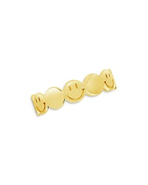 Sterling Forever Smile Band Ring