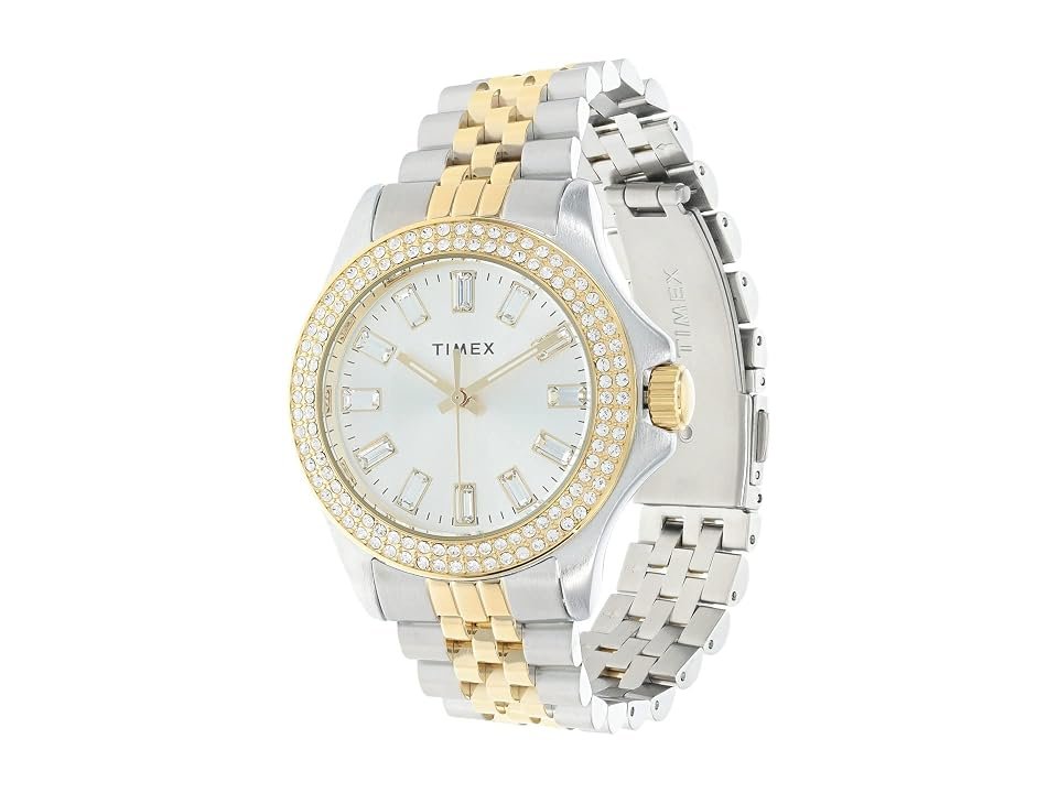 Timex Kaia Women's Two-Tone Crystal Bezel Watch, 38 mm – view 3